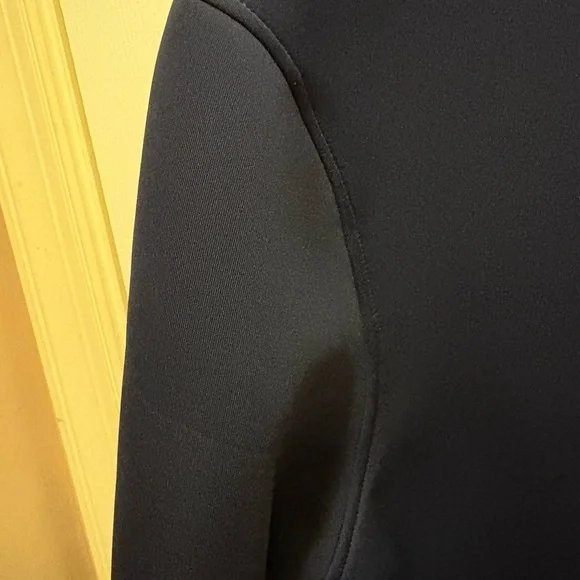 Barneys New York Scuba Bomber Jacket – Navy, Modern Minimalist Style Sz L - Picture 8 of 12